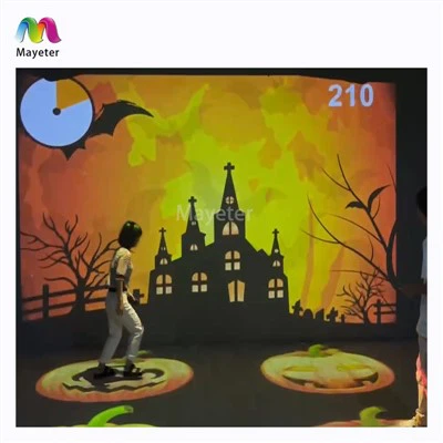 Indoor Party Interactive Floor Projector Game Sienų projekcijos žaidimas